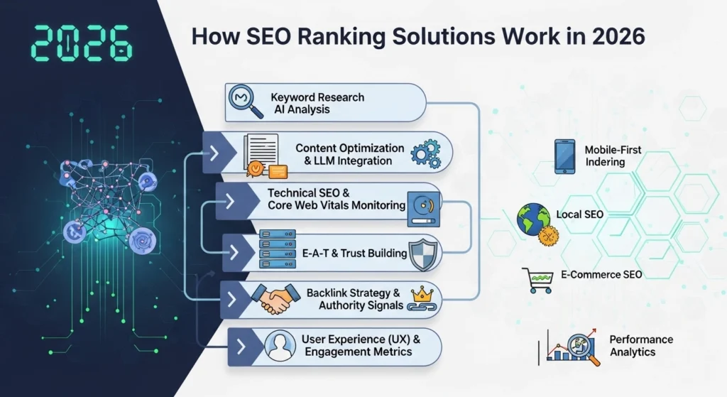 How SEO Ranking Solutions Work in 2026