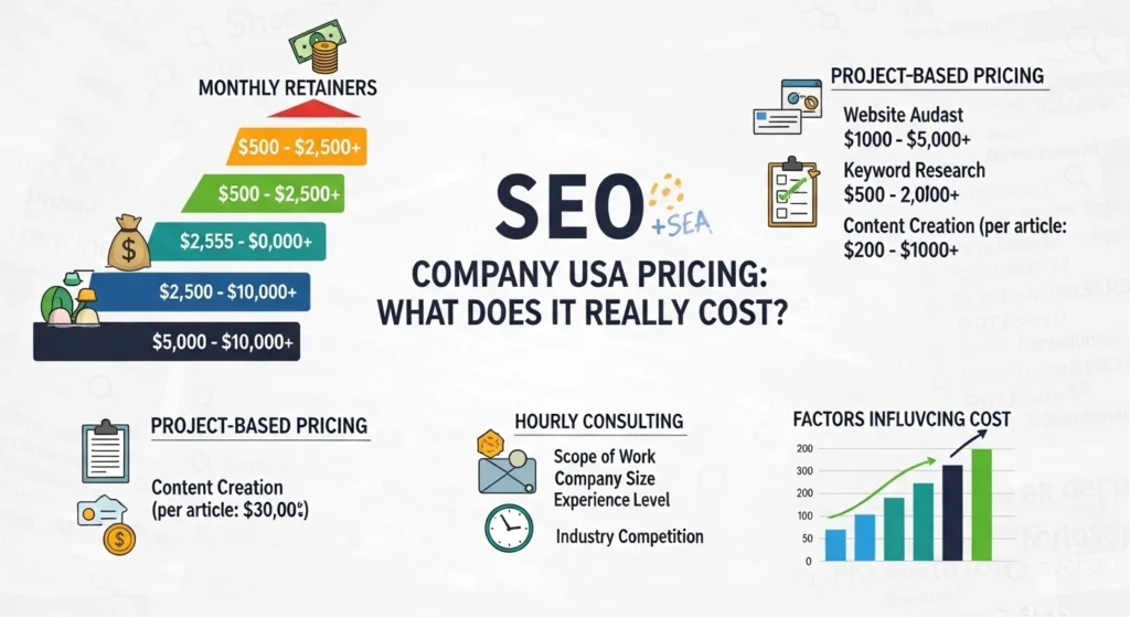 SEO Company USA Pricing: What Does It Really Cost?