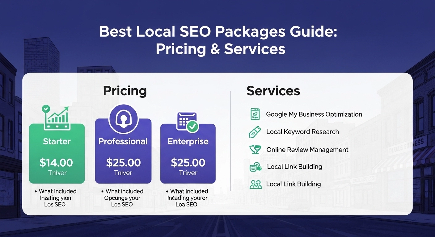 Best Local SEO Packages Guide: Pricing & Services