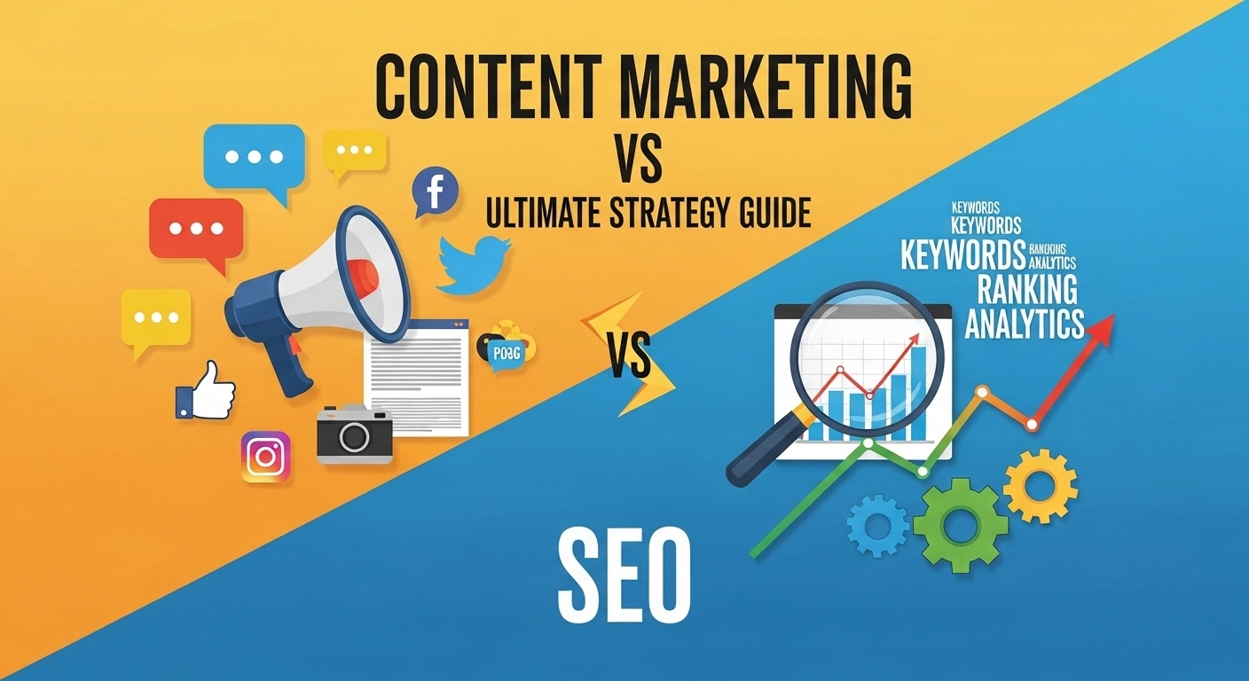 Content Marketing vs SEO: Ultimate Strategy Guide