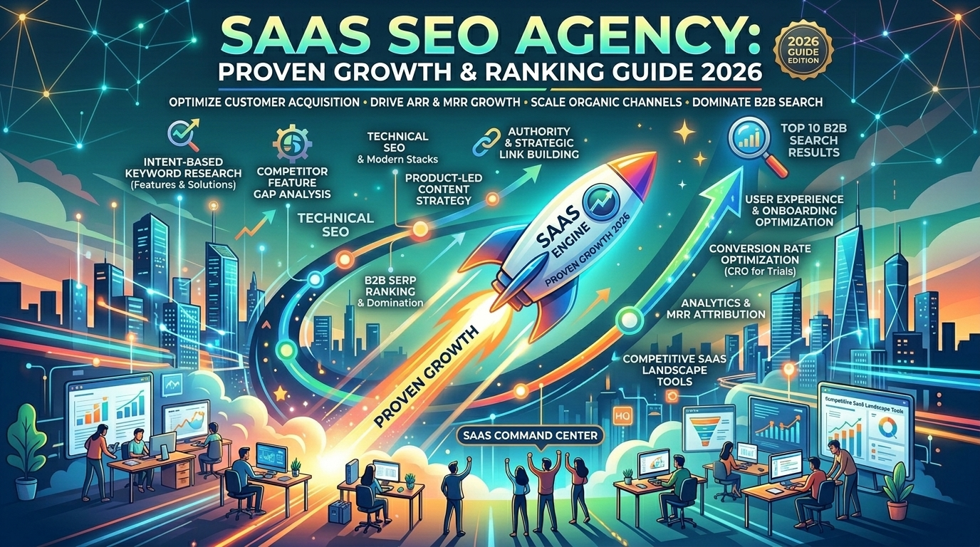 SaaS SEO Agency: Proven Growth & Ranking Guide 2026
